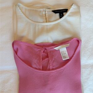 Cream and Pink Blouse Bundle